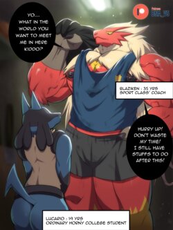 [BNA_v5] Lucario x Blaziken