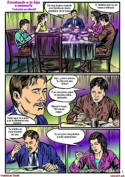 Enseñando a la hija a chupar polla(SPANISH)