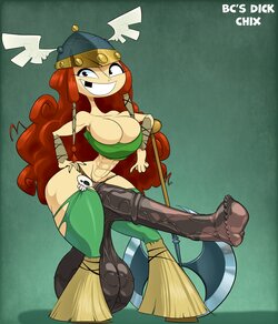 [bcdickchix] Barbara (Rayman Legends)