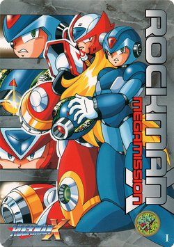 Rockman X Mega Mission - Jumbo Carddass