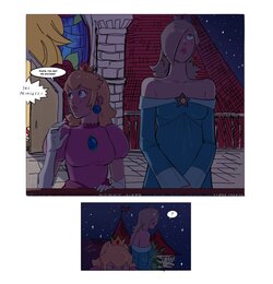 [Scubaby] Rosalina x Peach (Super Mario Bros.)