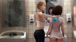 [Dinoboy555] Max Soaked by Victoria (Life is Strange)