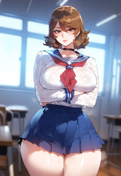 [MiyuAI] Yukari Takeba Study Break (Patreon) [AI Generated]