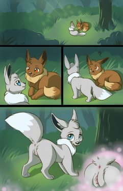 [Kimba Snowpaw] Eevee Valentines (Pokemon)