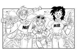 [FunsexyDB] Ranger Trouble (Dragon Ball Z) [Ongoing]
