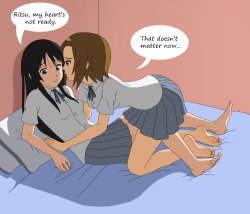 [no-pornography] RitsuxMio Vore (K-On!)