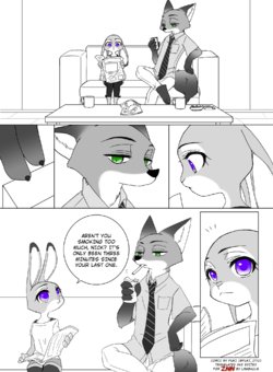 [Puki] Cigarette to Kiss no Kobanashi | Cigarette and Kiss (Zootopia) [English]