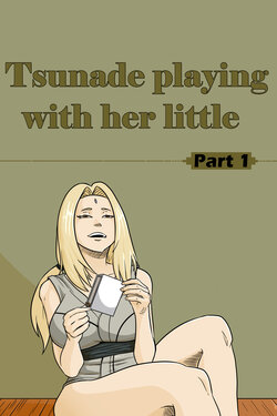 Tsunade playing with her little