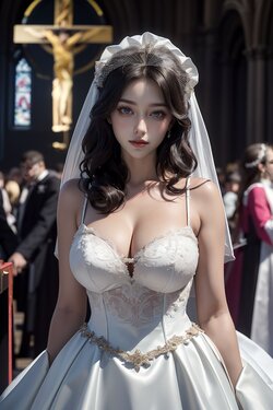 [Patreon] AI Beautiful - 119 Wedding [AI Generated]