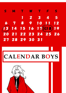 [CUCUMIS (Uri Kurage)] Calendar Boys (Fullmetal Alchemist) [Digital]