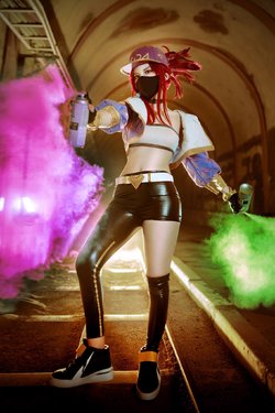 KDA Akali cosplay by Chihiro-千尋