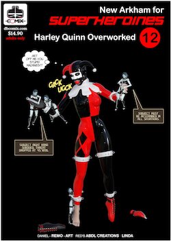 [DBComix] New Arkham For Superheroines 12 - Harley Quinn Overworked