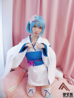 [古川] cosplay Childhood Rem [Re:Zero kara Hajimeru Isekai Seikatsu]