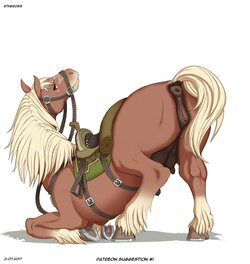 [Etheross] Epona x Werewolf Link (The Legend of Zelda)