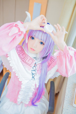 [斯文文文文_] Kanna Kamui Cosplay