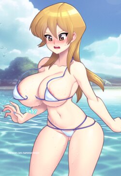 [Supersatanson] Yu-Gi-Oh! gals in micro swimsuits