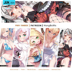 [HongBsWs] June 2024 Illustration Pack