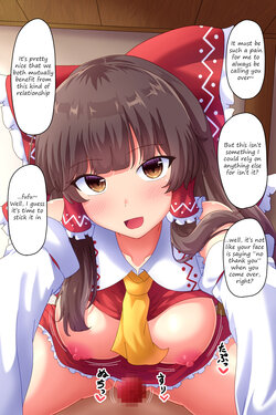 [Fusu] SeFri-teki na Kankei no Reimu ni Norareru Hanashi | A story about being ridden by friends-with-benefits Reimu (Touhou Project) [English]