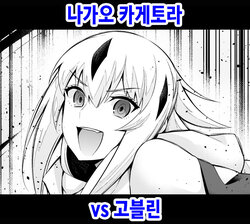 [Ankoman] Goblin vs Nagao Kagetora | 나가오 카게토라 vs 고블린 (Fate/Grand Order) [Korean]