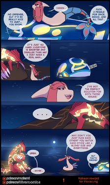 [Matemi] Groudon x Kyogre (A Silver Soul patron comic)