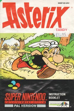 Asterix (1993) - SNES Manual