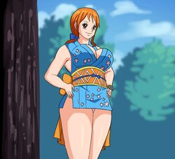 (Pinkpawg) Nami Wano - Image Set