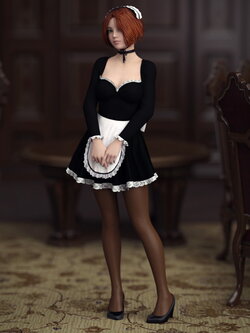 [Pigmillion] [3D] The Busty Maid