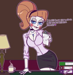 [HoneyMapache] Secretary Molly (Emmy the robot)