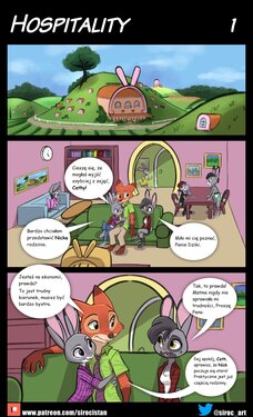 [Siroc] Hospitality (Zootopia) [Polish] [Translation by Zentii]