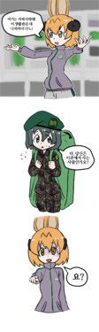 [Amomomen] Soldier Friends / 군바리 프렌즈  (Kemono Friends)