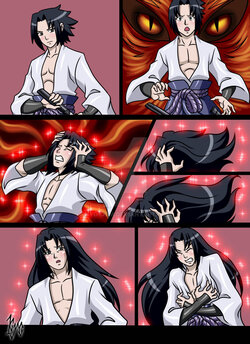 [Kyo-Dom] TG From Naruto and Sasuke into Nine Tails Kitsune