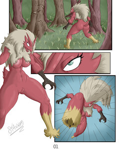 [Othoxon] Blaziken attacked by angry bees (Pokemon) [Ongoing]