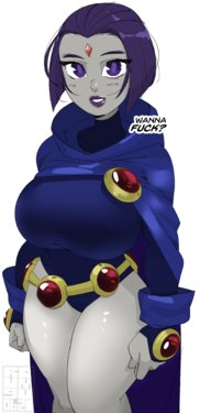 [Roumgu] Raven's thickness (Teen Titans)