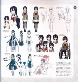 [Artist Bunbun]Togo Mimori Galería de diseño [character sheets]