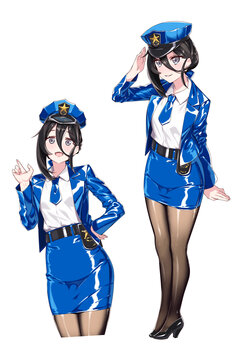 [pixiv] [MollyYo]Police Officer Alex [Chinese] [BLUE氪个人翻译]