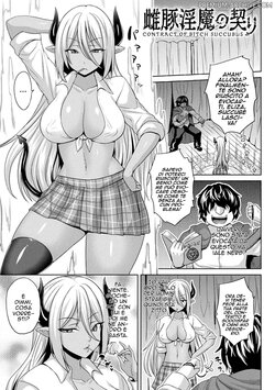 [Somejima] Mesubuta Inma no Chigiri - Contract of Bitch Succubus | Il Contratto della Succube Troia (Mesu Ochi Haiboku Shoujo) [Italian] [Hentai-Archive] [Digital]