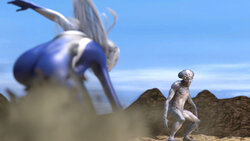 [yoidore] Ultraman Nexia Breast Blamed by alien 2