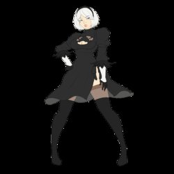 [ModeZombie] 2B MILF Transformation Sequence