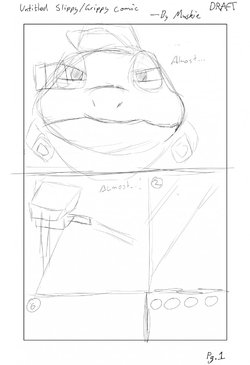 [Muskie] Untitled Slippy/Grippy comic (Star Fox) [in progress]