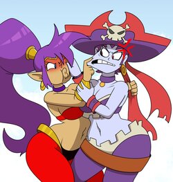 [ComicalWeapon] Sweet Defeat - Shantae & Risky Boots