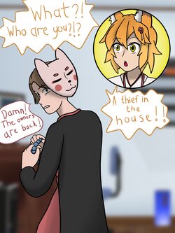 [SweetCuteWitch] Senko catches a thief