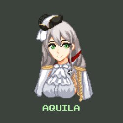 Azur Lane Character Fan Art Gallery - Aquila