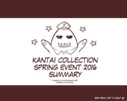 [Edowin] KanColle Haru Event 2016 Matome | KanColle Spring Event 2016 Summary (Kantai Collection -KanColle-) [English]