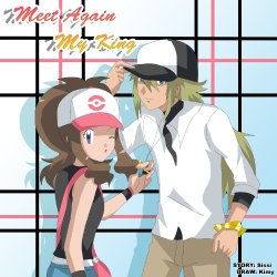 Artist Hikariangelove Pokemon Hilda (Touko) トウコ and N エヌ Doujin (Non-Hentai)