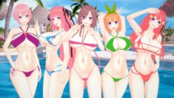 The Quintessential Quintuplets Bikini ver.