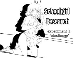 [Maitre Noir] Schoolgirl Experiment - Sketch collection