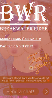 Korra sends you snaps 2 (breakwater ridge)