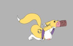 [DisturbedMonkey] Renamon's facefuck