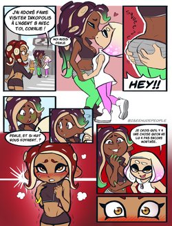 [IseeNudePeople] A Date with 8 (Splatoon) [French] [Melotan]