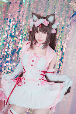 紫玥桃-Sakuramomo - Chocola Cosplay (Nekopara)